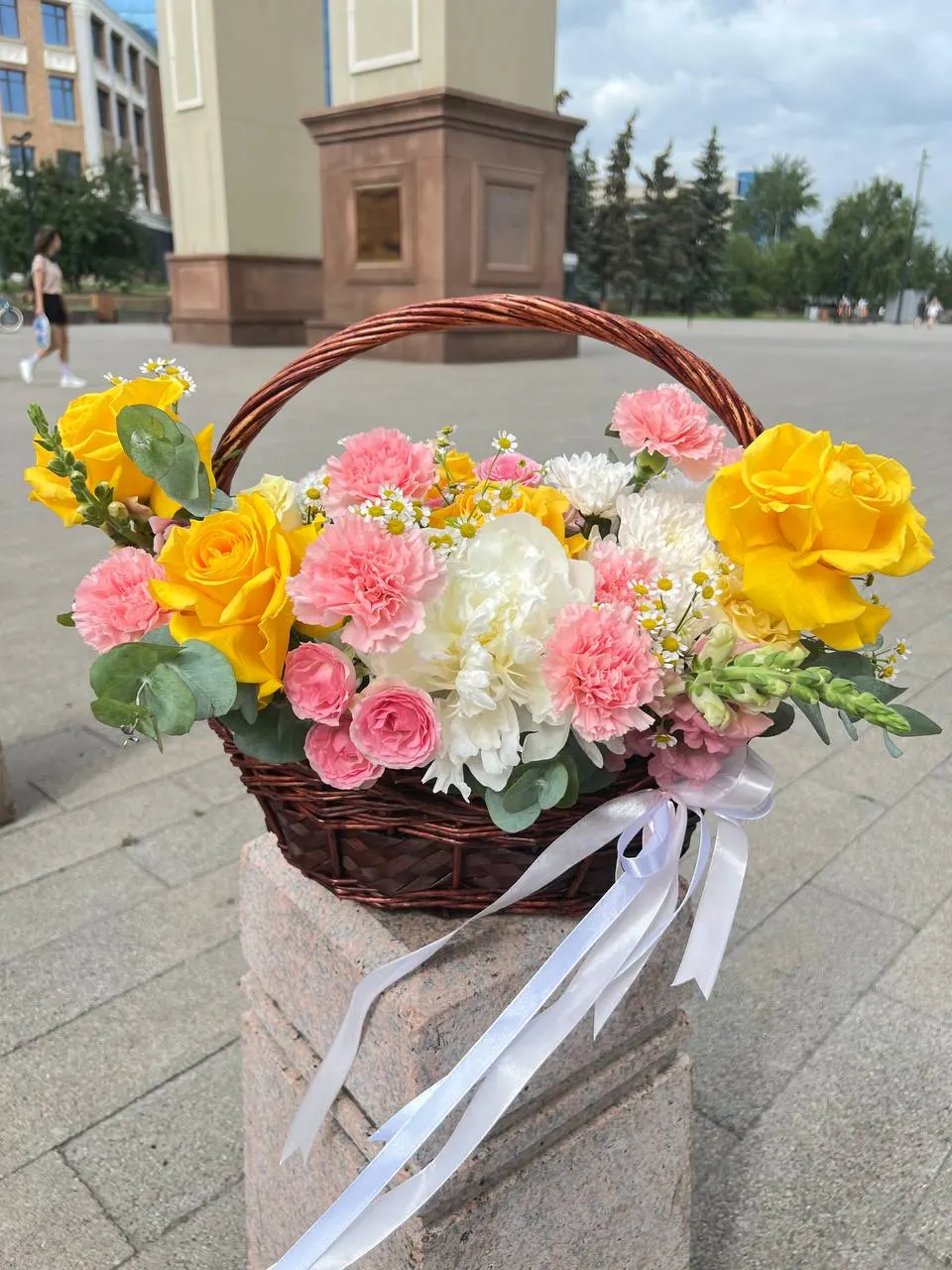 Корзина "Английский Сад"